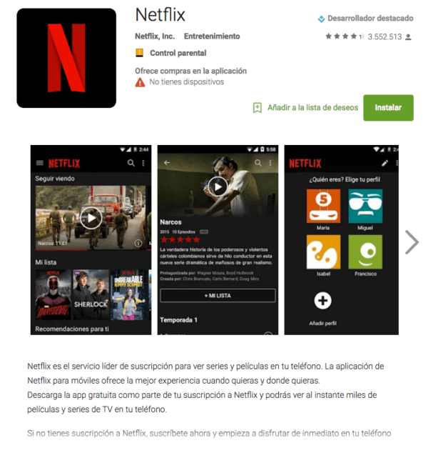 como-tener-netflix-en-el-movil-app-play-store